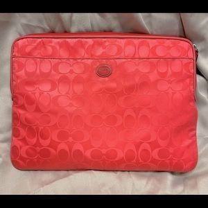 Coach laptop bag